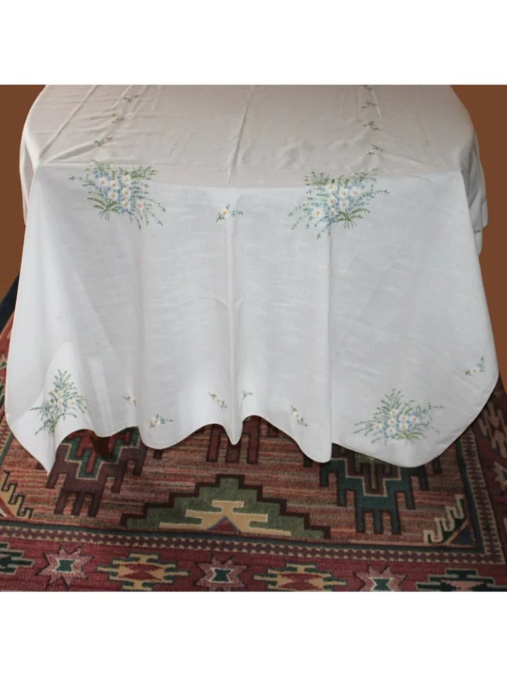 Handmade vintage tablecloth